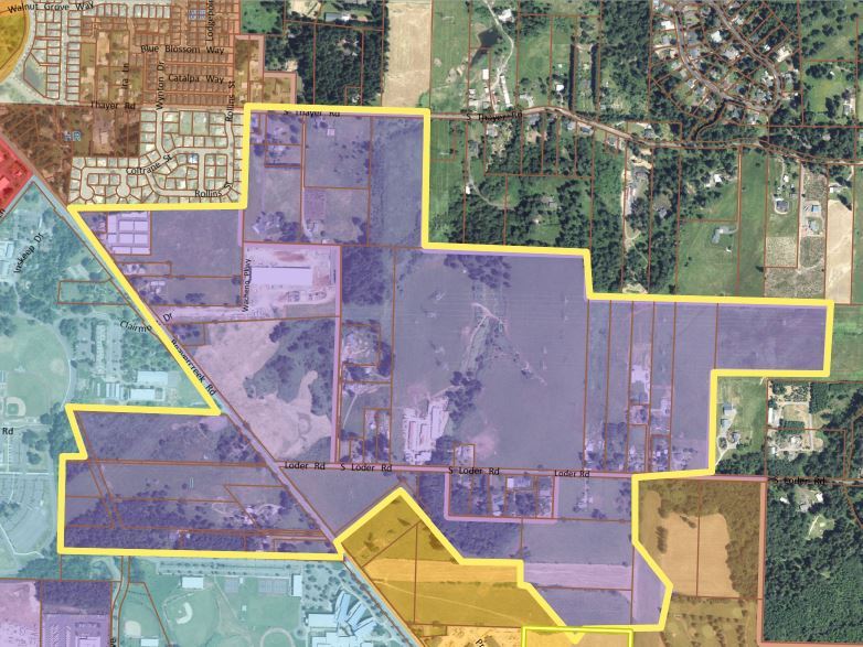 study area land rediness map