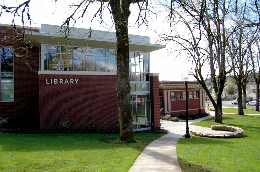 SW Side View of Entrance, Sunny