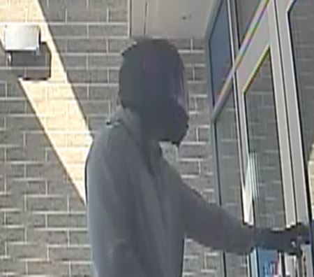 Oregon City Bank Robbery Suspect security camera capture