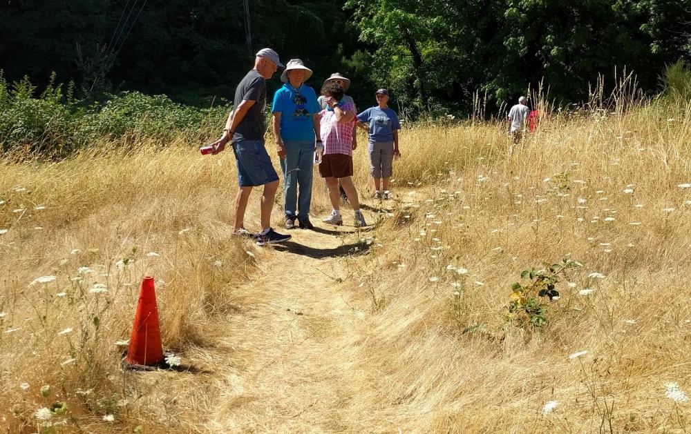 Greenway for a Day - People Walking on a Trail