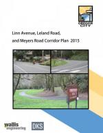 Linn Avenue, Leland Road and Meyers Road Corridor Plan 2015 Cover