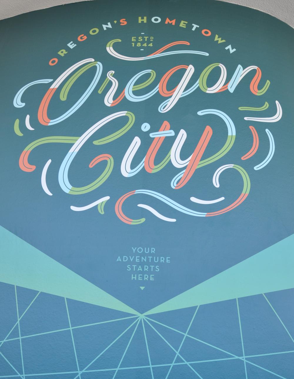 Oregon City Welcome Banner