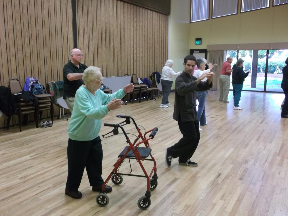 People Doing Tai Chi