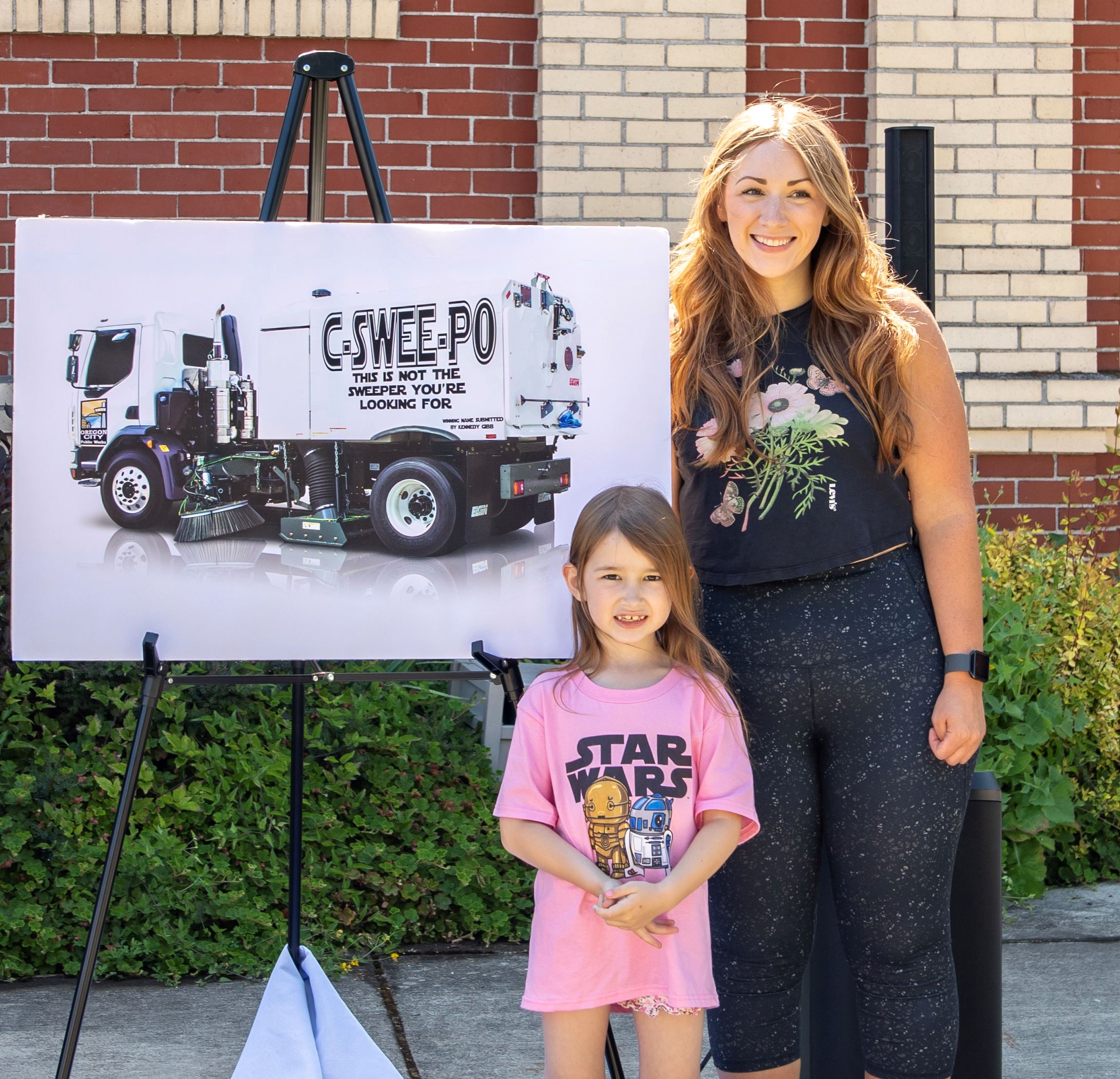 Touch A Truck winner Kennedy Gibb