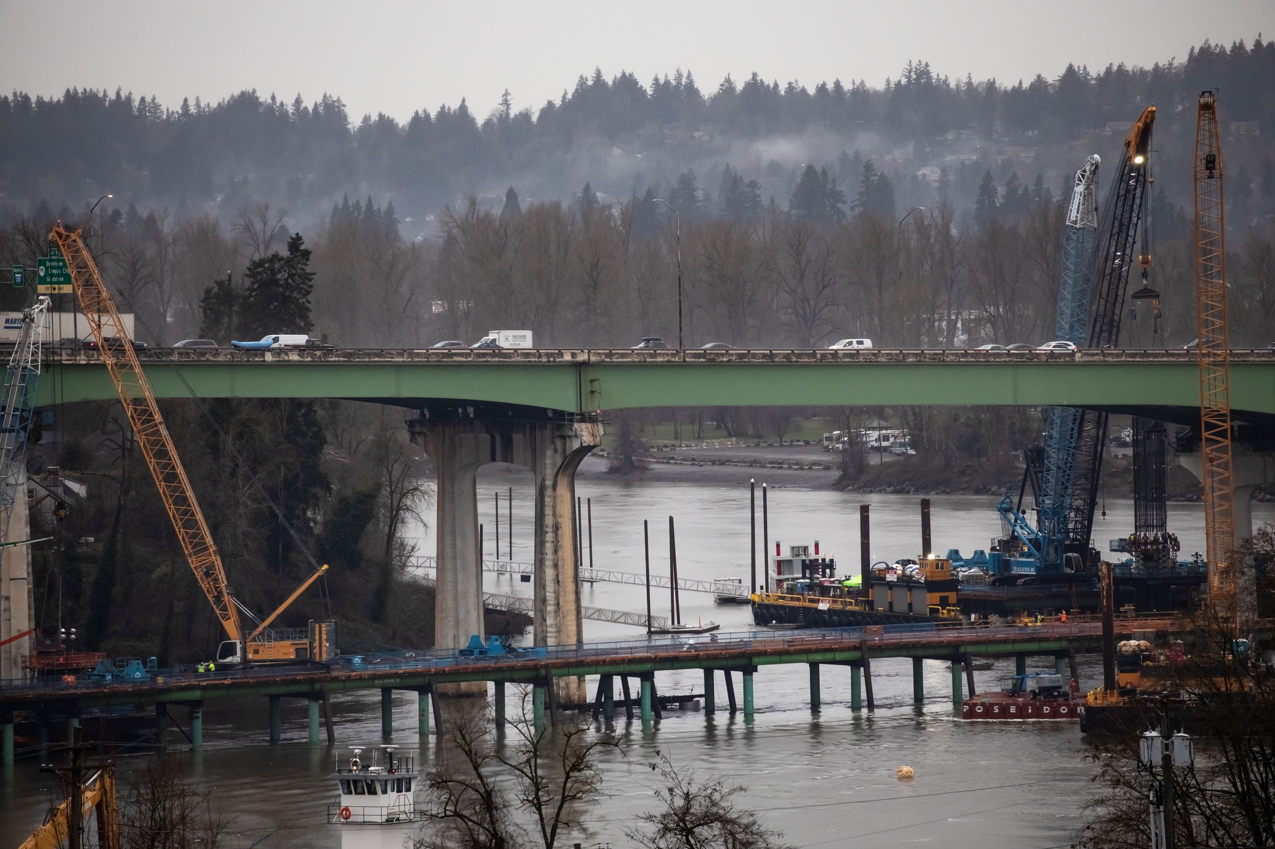 Abernethy Bridge from McLoughlin Promenade