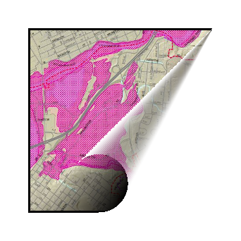 100 Year Floodplain - pagecurl