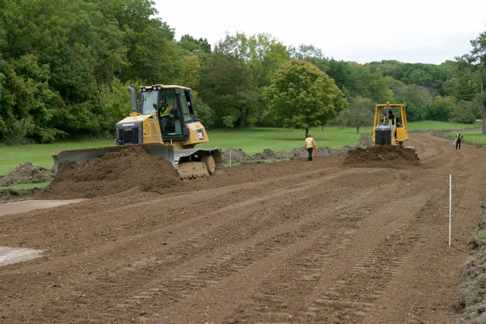 Grading and Filling with Bulldozers