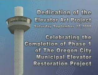 Dedication of the Elevator Art Project - 2008