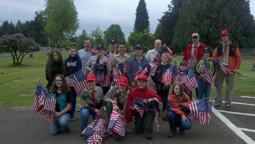 Scouts and Flags